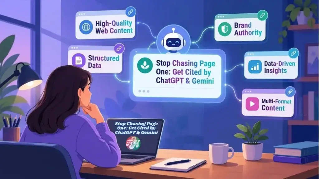 Stop Chasing Page One: Get Cited by ChatGPT & Gemini