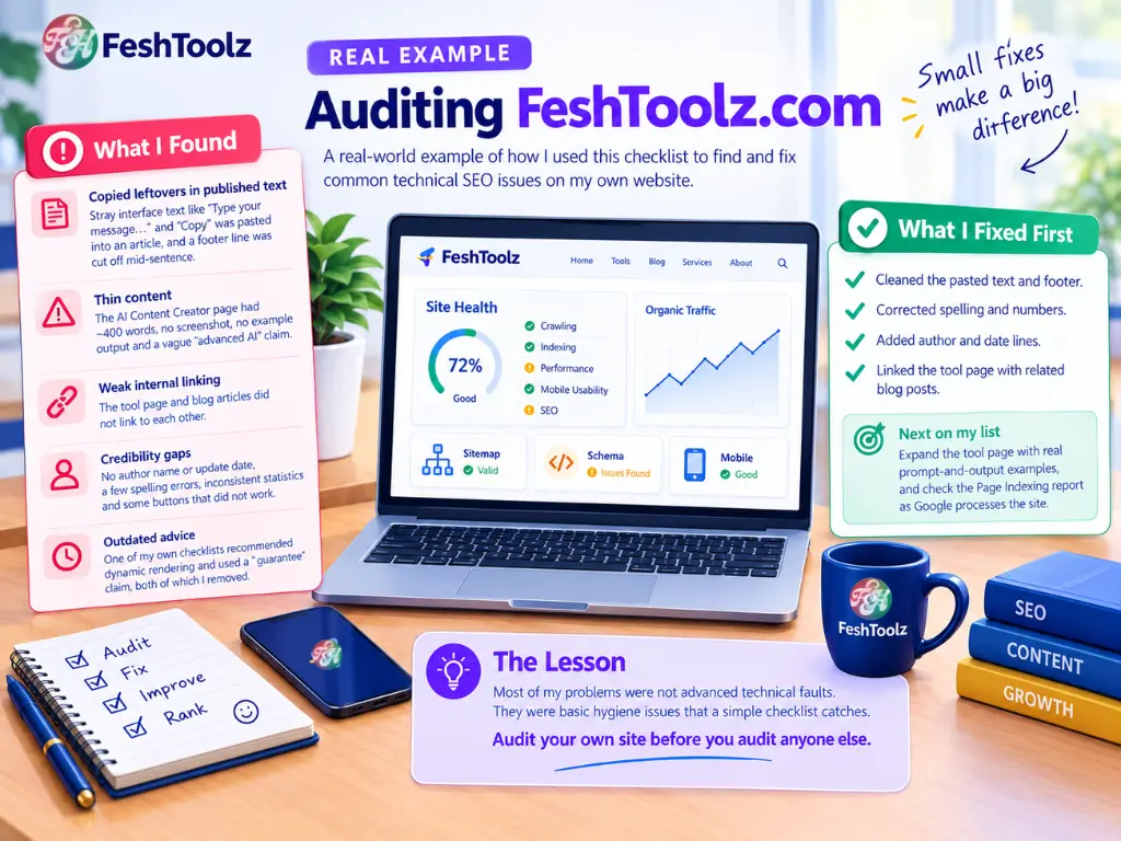 Technical SEO checklist 2026 guide